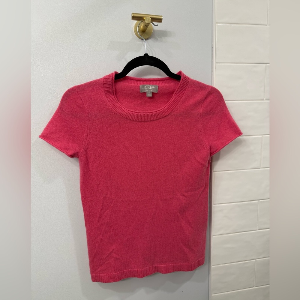 J. Crew Pink Cashmere Women's Top